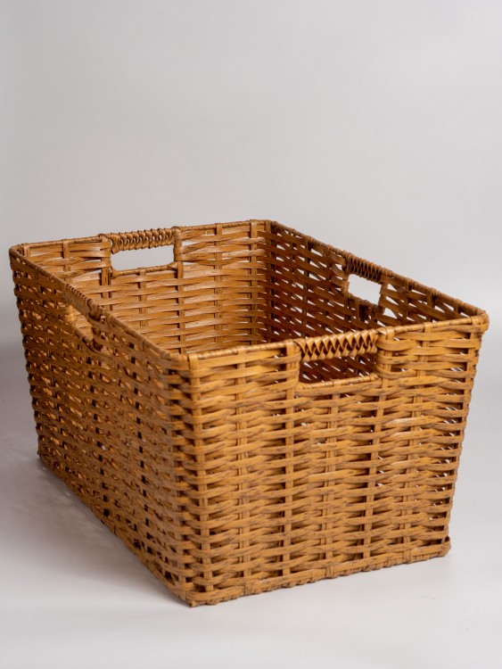 Корзина для белья плетеная, полиротанг